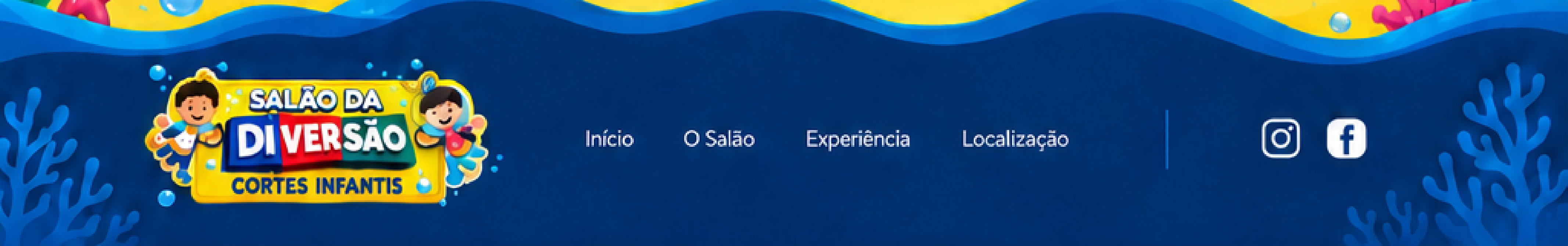 Rodapé do Salão da Diversão